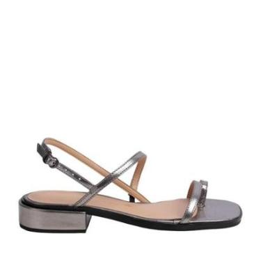 Imagem de Sandália Metalcolor Luiza Barcelos 11230039 Cor:;Tamanho:36;Gênero:Feminino-Feminino