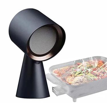 Imagem de Exaustor de mesa, exaustor portátil, baixo ruído, adequado para cozinha doméstica