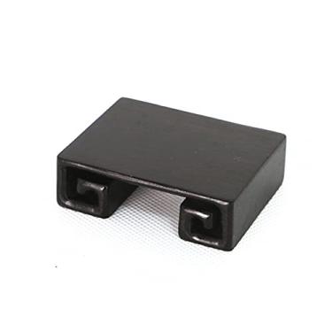 Imagem de Vaso de madeira aquário base de vaso de madeira pequeno livro pedestal escultura artesanato ornamentos suporte de exibição estranho estátua de Buda jade base de suporte (cor: B)