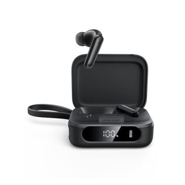 Imagem de Soundcore P41i da Anker, Fones de Ouvido Bluetooth In-Ear com ANC e Powerbank (Cabo USB-C Integrado), 192h de Reprodução, Som Imersivo, Chamadas Claras com IA e 6 Microfones, IPX5, Preto