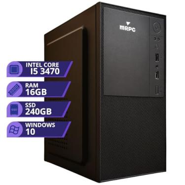 Imagem de MRPC Computador Desktop Intel Core i5 3470, 16GB RAM DDR3, SSD 240GB, Placa de Vídeo Intel HD 2500, Windows 10