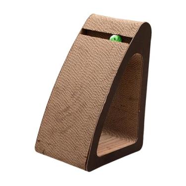 Imagem de Generic Arranhador para Gatos Domésticos, Esconderijo para Brincar, Economia de Espaço, Construção Estável, Proteção de Móveis 3 em 1, M