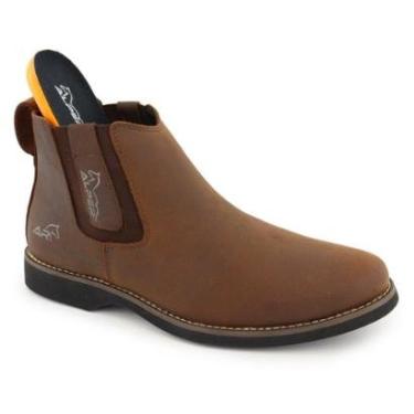 Imagem de Bota Chelsea Masculina Solado em Borracha Confortável-Masculino