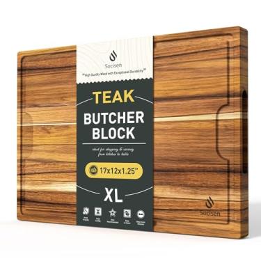 Imagem de Tábua de cortar madeira, tábua de corte dupla face, tábua de servir, cozinha, essencial, casa, aquecimento, anfitriã, presente bandeja de servir para Natal, casamento, aniversário, aniversário, cinza