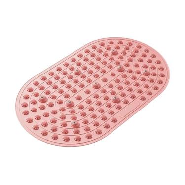 Imagem de Kokiya Tapete de massagem para os pés em silicone antiderrapante com pontos de contato para jogos ao ar livre, casa, academia, para homens e mulheres que, Rosa