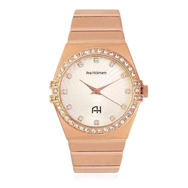 Imagem de Relógio Champion Ana Hickmann Analógico Rosé AH28188Z Kit Colar e Brincos