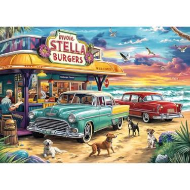 Imagem de Chalzidar Quebra-Cabeças Para Adultos, 1000 Peças, Letras Perfeitamente Encaixadas No Verso, Sem Poeira, Decoração Para Casa, Festa De Aniversário, Brinquedo Para Homens, Mulheres E Idosos, Pôster