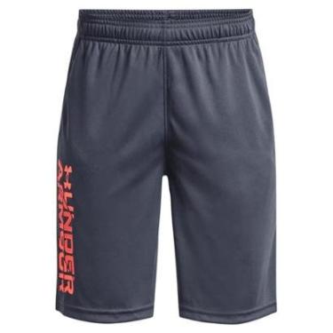 Imagem de Shorts Under Armour Prototype 2.0 Wordmark Infantil - Grafite M-Unissex