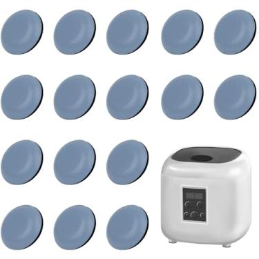 Imagem de 16 peças deslizantes de eletrodomésticos, autoadesivos de eletrodomésticos de cozinha, controles deslizantes de móveis para eletrodomésticos, a maioria das cafeteiras de bancada, fritadeiras a ar