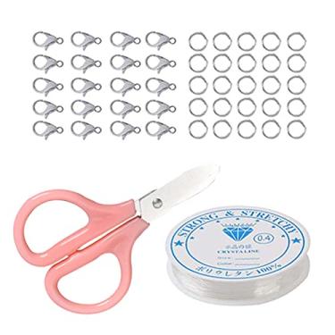 Imagem de Projetos DIY Contas Brincos Acessórios Ferramenta para Costura Corda Presente