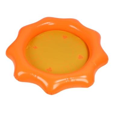 Imagem de YOUTHINK Drinking Games Pool Drink Table, PVC, Bandeja de Serviço Flutuante Para Jogos Para Lnacks, Flutuação de Água de Partes Portáteis Para Crianças Adultos Mesa Flutuante Inflável de Girassol