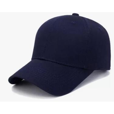 Imagem de Boné Trucker Adulto Unissex Liso basico Aba Curva Poliester-Unissex