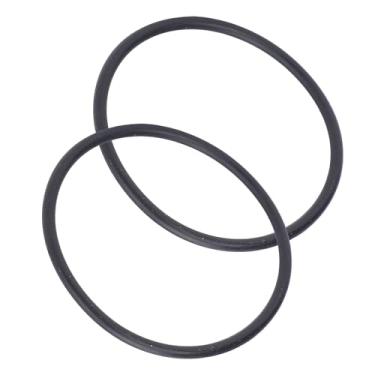 Imagem de Ymiko 2 Peças Tampa do Cubo da Roda Dianteira o Anel de Vedação, Substituição de Borracha para Eixo Dianteiro Atv, Serve para Modelos 1990 2003 Resistente à Abrasão