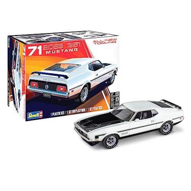 Imagem de Revell 14512 1971 Ford Mustnag Boss 351 Escala 1:25 129 peças Skill Level 4 Kit de construção de carro