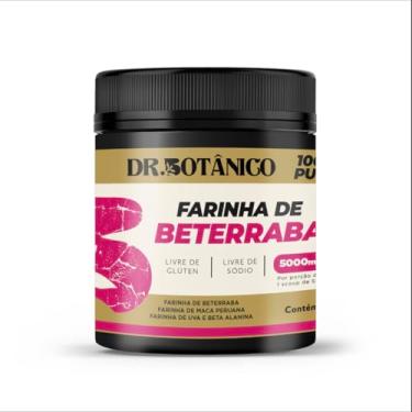 Imagem de FARINHA DE BETERRABA SOLÚVEL 5000MG 300G DR. BOTÂNICO
