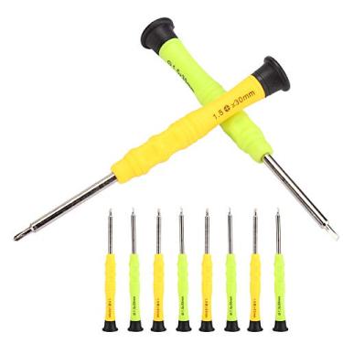 Imagem de Acouto Conjunto Profissional de Chave de Fenda Plana de Metal de 10 Unidades - Kit de Ferramentas de Reparo de Relógio Ideal para Trabalho Em Relógios, Telefones Celulares, PCs e Laptops - e Design Resistente à Ferrugem para Uso a Longo Prazo