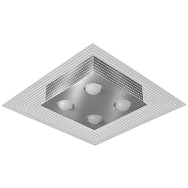 Imagem de PLAF.MO.04Q ESPELHO 49X49 P/04 LAMP. E-27