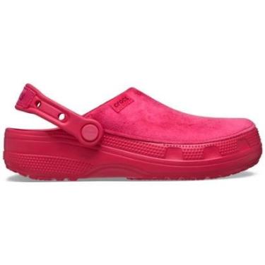 Imagem de Sandália Crocs Classic Crafted Velvet Clog Digital Raspberry-Unissex