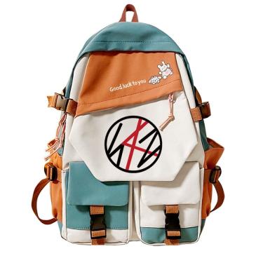 Imagem de Mochila Stray Kids Anime School Poliéster 33x13x43cm
