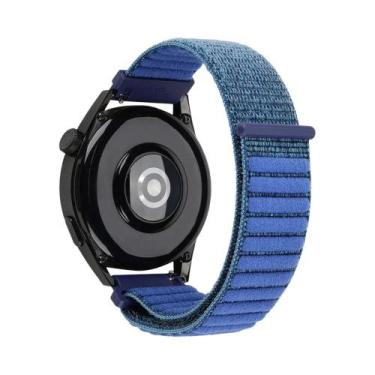 Imagem de Pulseira De Nylon De 22mm Para Relógio Haylou Solar plus RT3 LS16 Brac