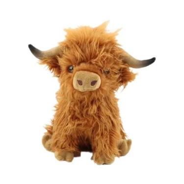Imagem de Pelúcia De Vaca Highland De 25cm Para Decoração De Quarto Infantil, Pr