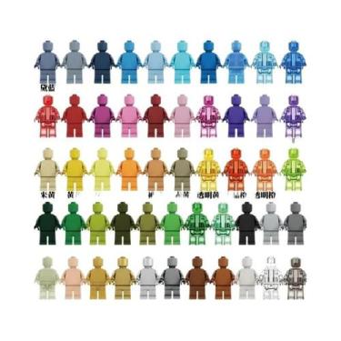 Imagem de Brinquedo Educativo De Blocos De Montar Para Crianças, Mini Figuras De