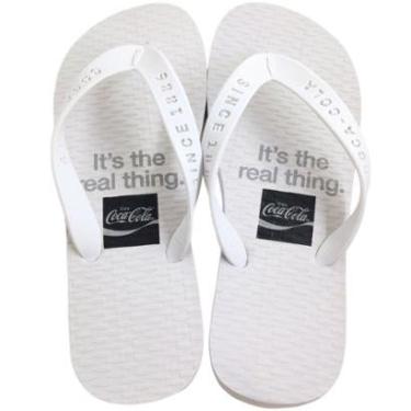 Imagem de Chinelo de Dedo Masculino Casual Dia a Dia Borracha Coca Cola Bunkie Cc4164-Masculino