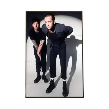 Imagem de Pôster Da Banda Twenty One Pilots, Adesivo Artístico Autoadesivo À Pro