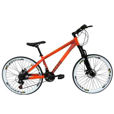 Imagem de Bicicleta Aro 26 Vikingx Tuff X35 Alumínio 21v Freeride DH Aros Vmaxx Freio a Disco Hidráulico-Unissex