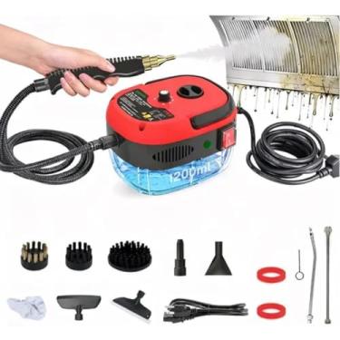 Imagem de NOVEVE Limpador A Vapor De Alta Temperatura E Alta Pressão 2500w - 220v Vermelho Gaonas Maquina Limpeza Vapor Vaporizador Portátil