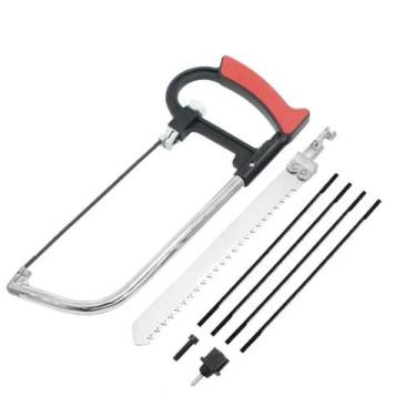 Imagem de Arco De Serra Mini Serrote Tico Tico Manual Cortador de Piso Multifunc