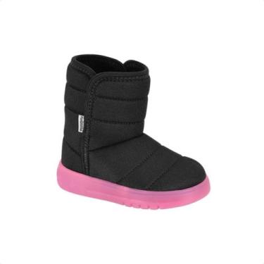 Imagem de Bota Infantil Molekinha Puff Preta, Preto, 18