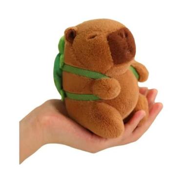 Imagem de Brinquedo De Pelúcia Capivara De 12cm Simulação De Animal De Estimação