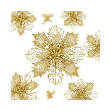 Imagem de Guirlanda De Flores Artificiais De 11CM Com 14 Peças Para Decoração De