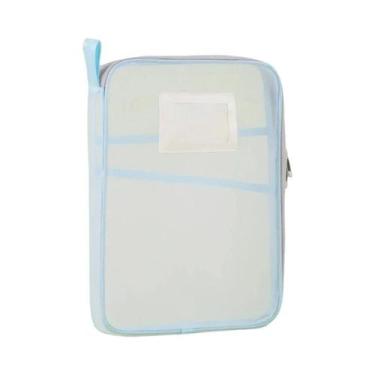 Imagem de Bolsa Organizadora De Material Escolar A4 De Grande Capacidade Com Zíp