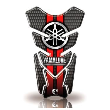 Imagem de Protetor De Tanque Adesivo Moto Yamaha Acima 500 Vermelho