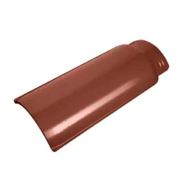 Imagem de Cumeeira Cerâmica Esmaltada Cejatel Premier Wave Bordô