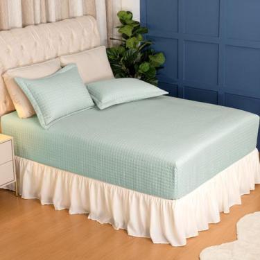 Imagem de Kit Colcha Casal em Matelassê Sleep Beliche Bicama Box com Elástico 3 