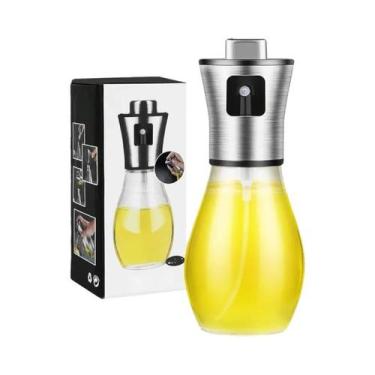 Imagem de Spray De Óleo Em Aço Inoxidável De 200ML Com Funil Para Cozinha, Garra