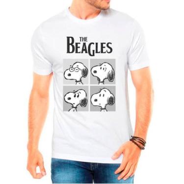 Imagem de Camiseta desenho snoopy camisa masculina lançamento 02 - DESIGN CAMISE