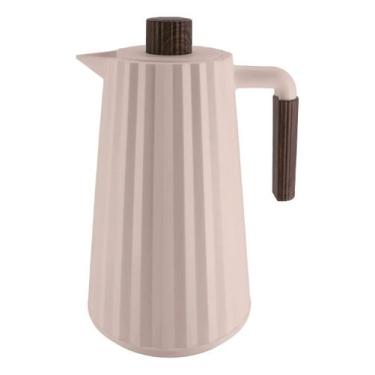 Imagem de Garrafa Térmica 1l Wooden Não Vaza e Mantém a Temperatura Tuut - Tutti