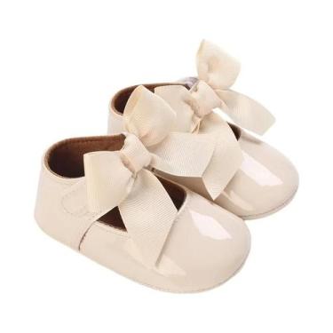 Imagem de Sapatos Princesa Apricot Para Meninas Recém-Nascidas De 0 a 1 Ano, Sap