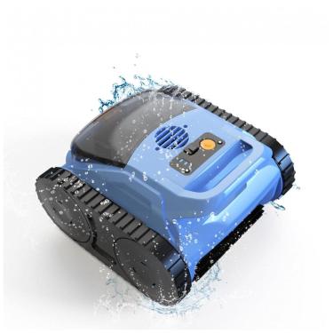 Imagem de Aspirador Robótico para Piscinas de Piso, Marca Zyerch, Cor Azul Escuro, Limpeza Profun...