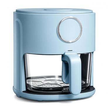 Imagem de Fritadeira Elétrica Air Fryer COOK WITH COLOR Azul Ardósia 3,8L Cesta de Vidro 6 Progra...