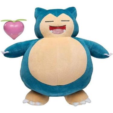 Imagem de Pokemon pelucia de luxo snorlax com som sunny brinquedos