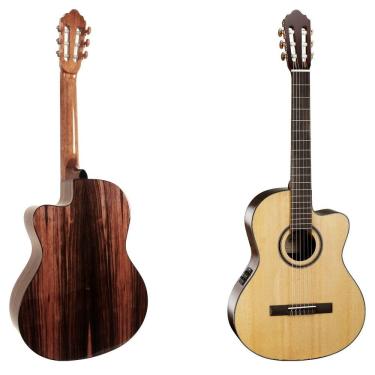 Imagem de Violão Eletroacústico 6 Cordas Cort Ac 160 Cf Nat W/bag