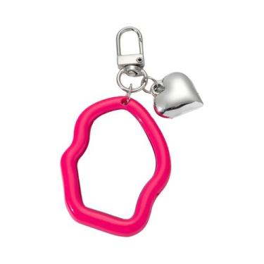 Imagem de Chaveiro Feminino Para Carro Com Espelho, Fácil De Transportar, Acessó