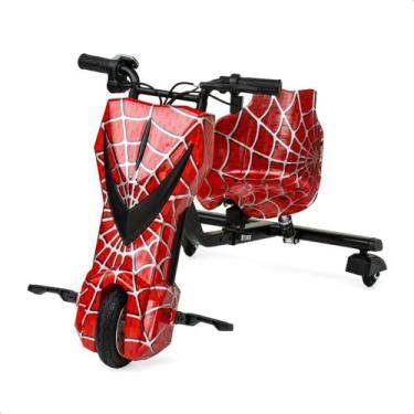 Imagem de Patinete Elétrico Triciclo Infantil Drift 350w 36v - Azul Car, Vermelh