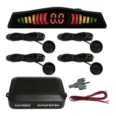 Imagem de Sensor de Estacionamento Preto Capsula 22mm