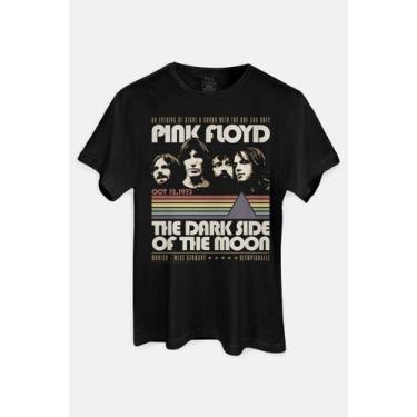 Imagem de Camiseta Pink Floyd The Dark Side Of The Moon 1973 - Piticas, GG, Pret